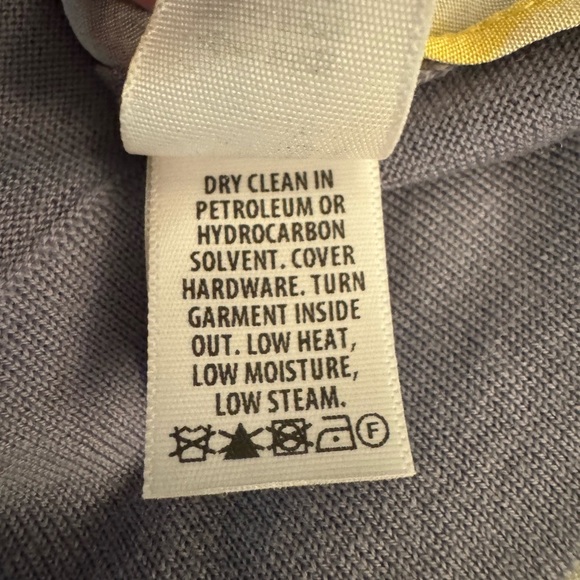 St. John Merino Wool & Silk Floral Panel Button Down Cardigan Size S READ - Picture 14 of 15